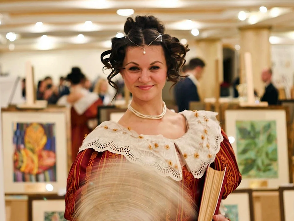Puschkin-Ball des 19. Jahrhunderts Frisuren