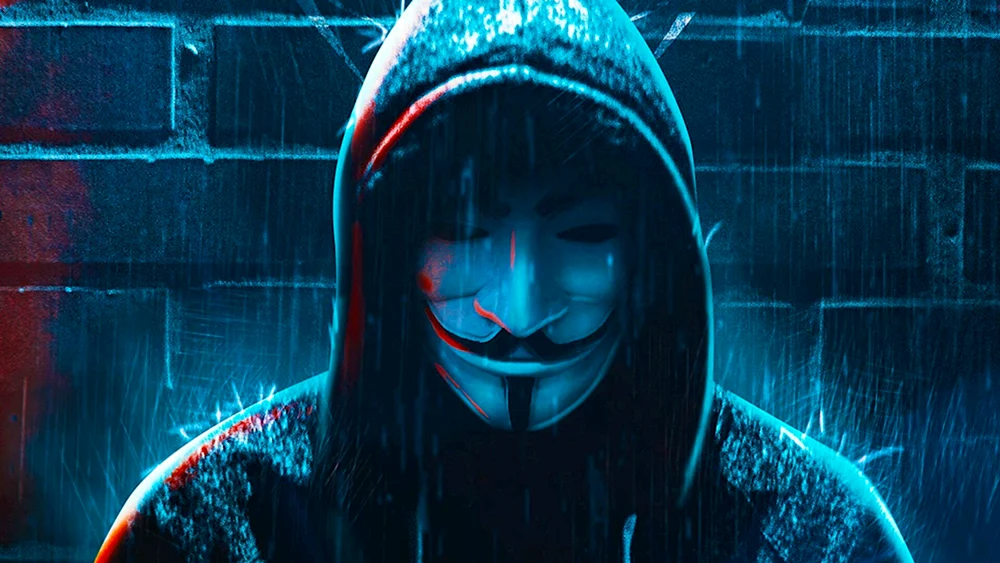 Guy Fox anonymous hooded anonymous