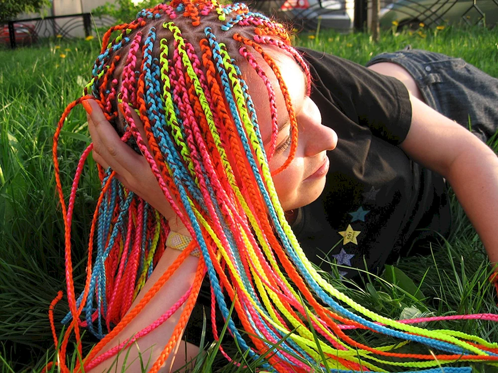 Afrozöpfe Box Braids
