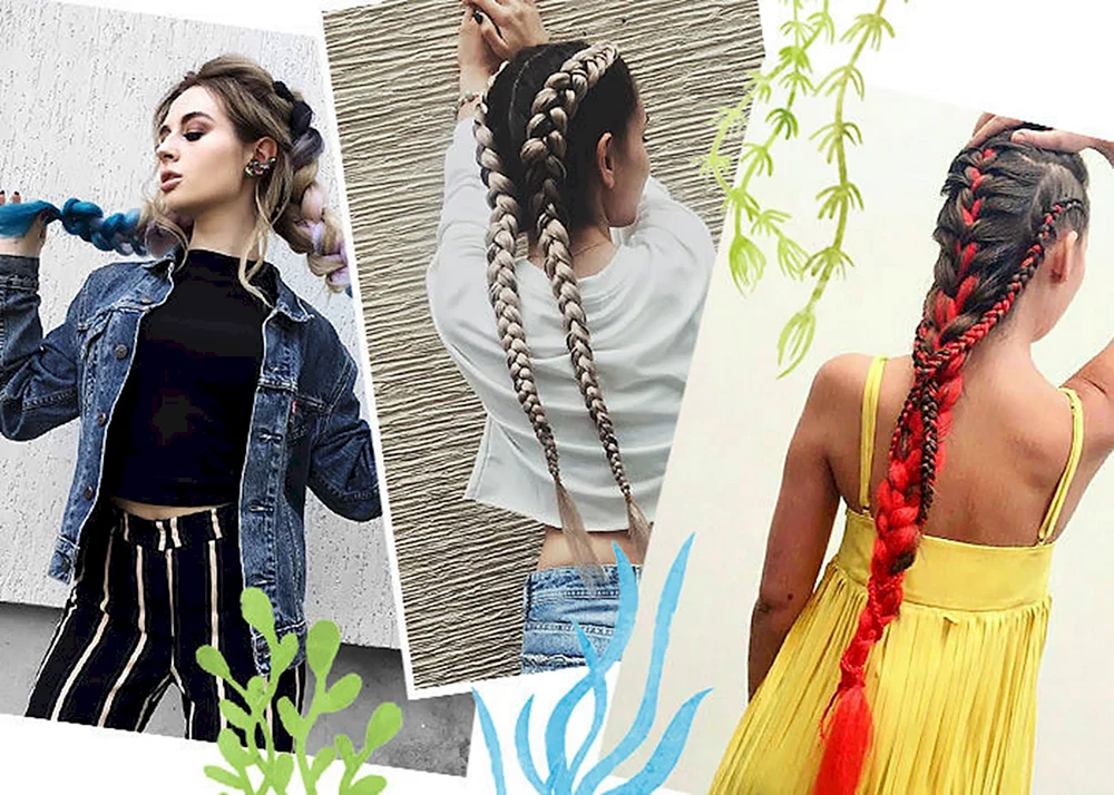 Braid Braids mit Kanekalon