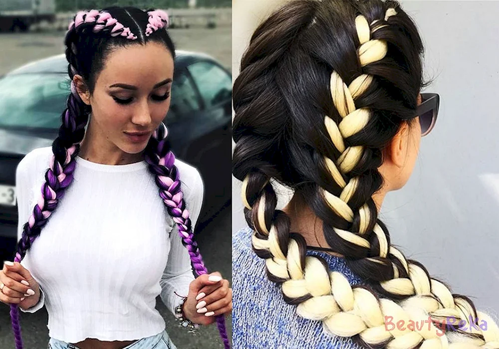 Braid Braids mit Kanekalon