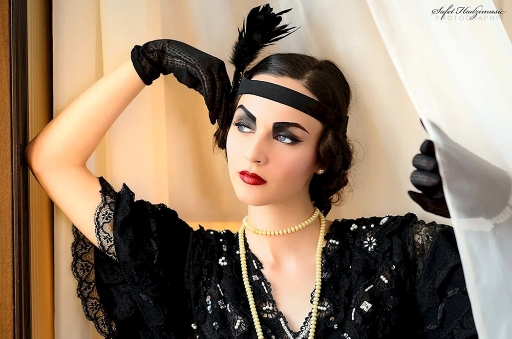 Großer Gatsby Make-up