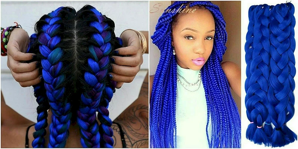 Braid Zöpfe mit Canekalon