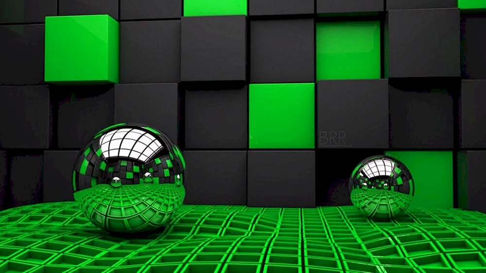 3d wallpaper auf dem Desktop