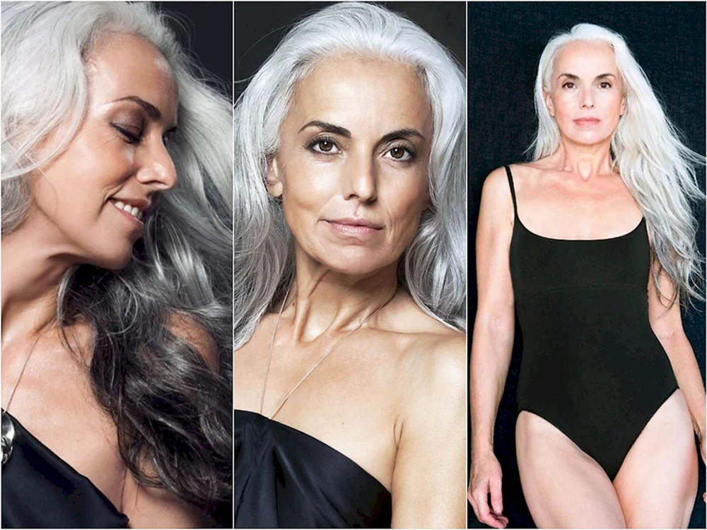 63-jähriges russisches Model Yasmina Rossi