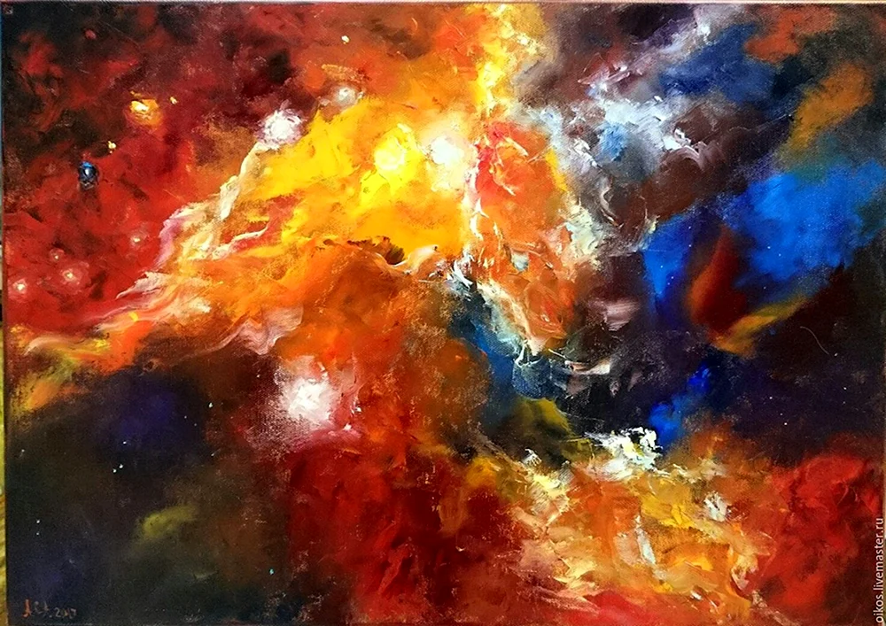 Abstract Malerei