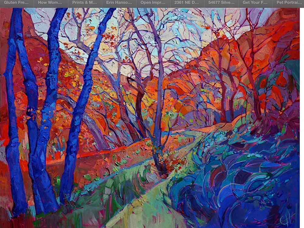 Abstrakter Impressionismus Erin Hanson