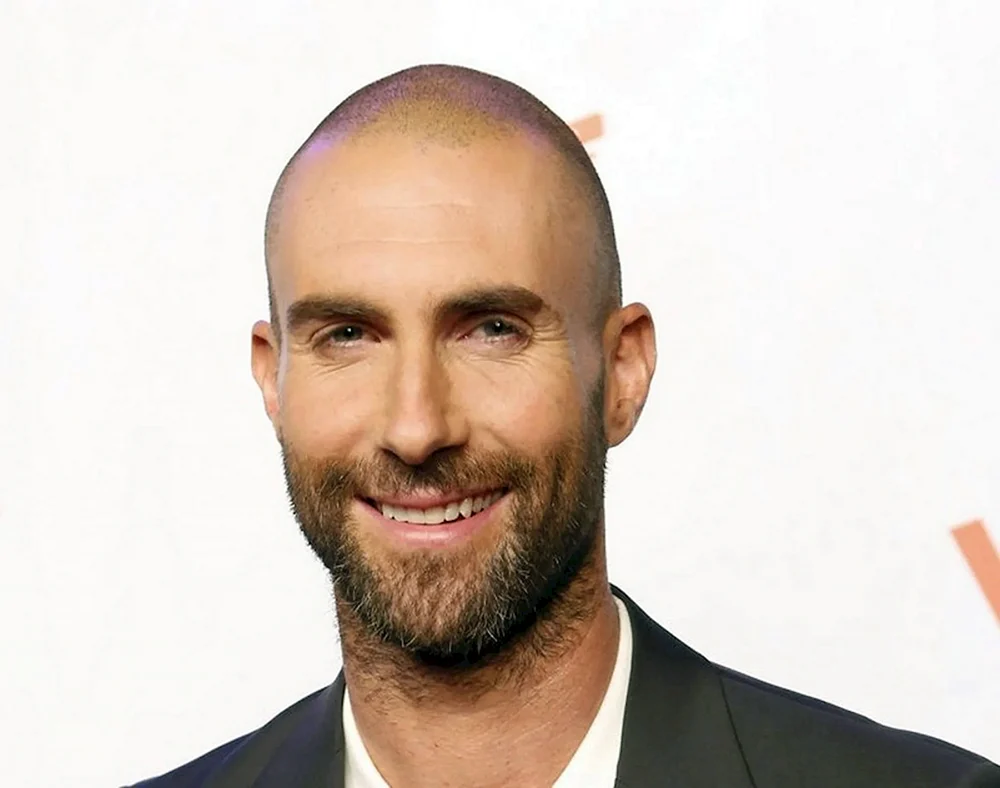 Adam Levine Buzzcut
