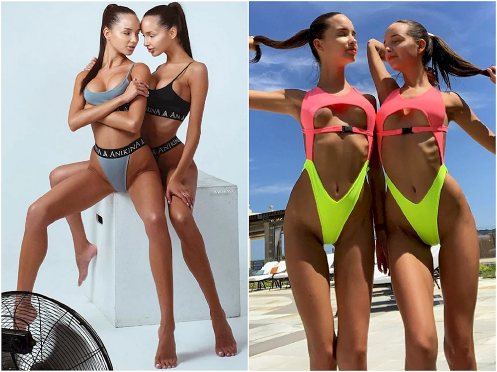 Kasaner Zwillinge Adelya und Alina Fatkheeva