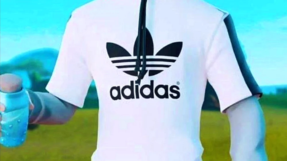 Der Typ in adidas