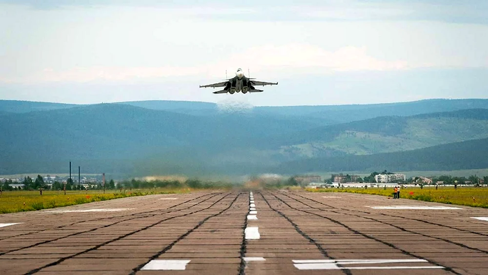 Levashovo Militärflugplatz