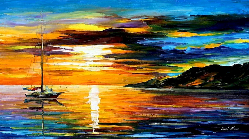 Afremov Leonid Maler Meer