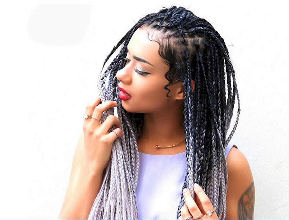 Afrikanische Zöpfe Dreadlocks kanekalon