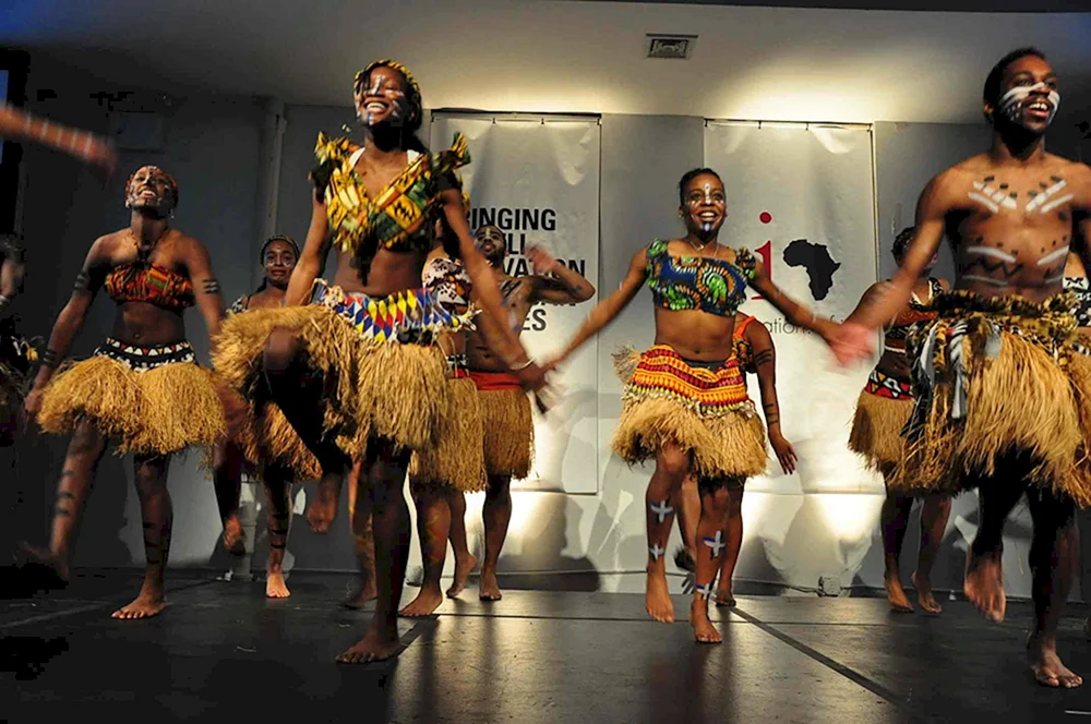 Afrikanisches Kostüm