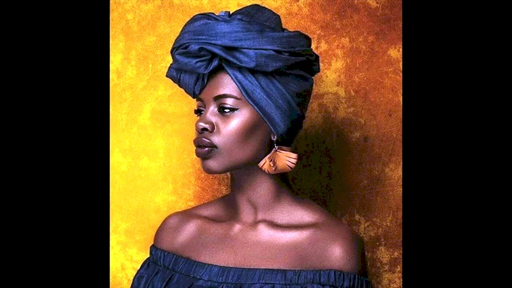 Afrikanischer Turban