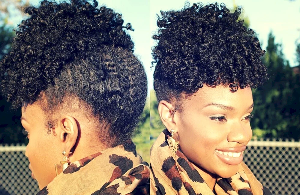Afro Pferdeschwanz