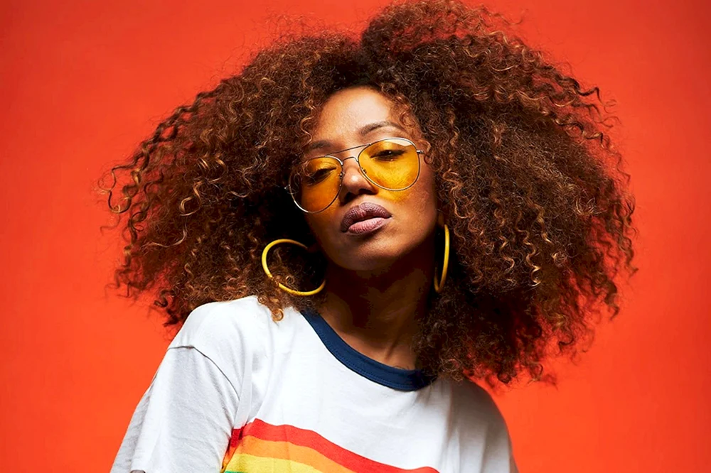 Afro Locken 60 sehen