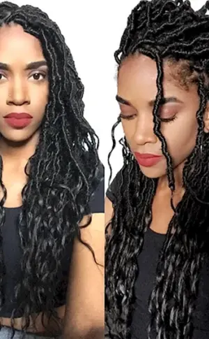 Afro Locken Ariel
