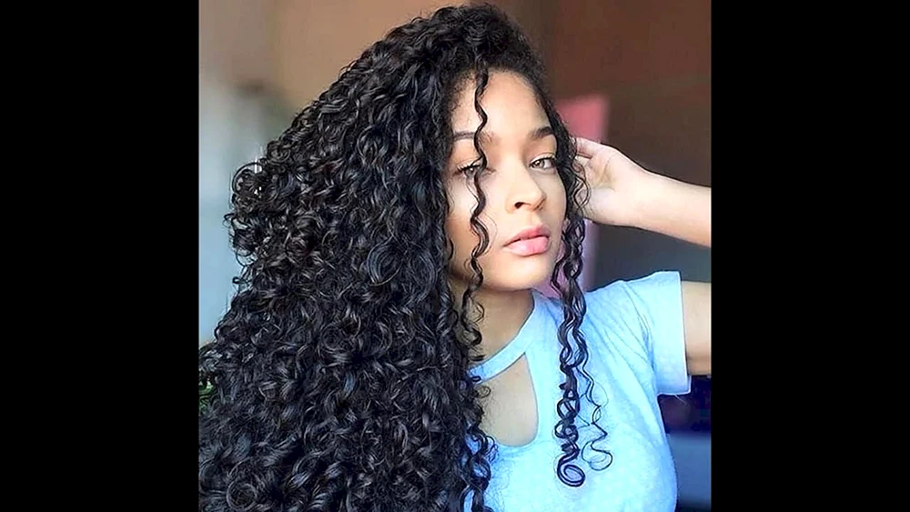 Afro-Locken Ariel 60cm