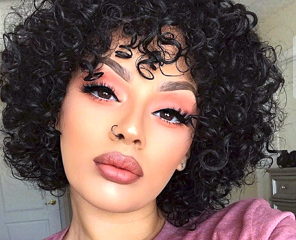 Afro Locken auf Kare