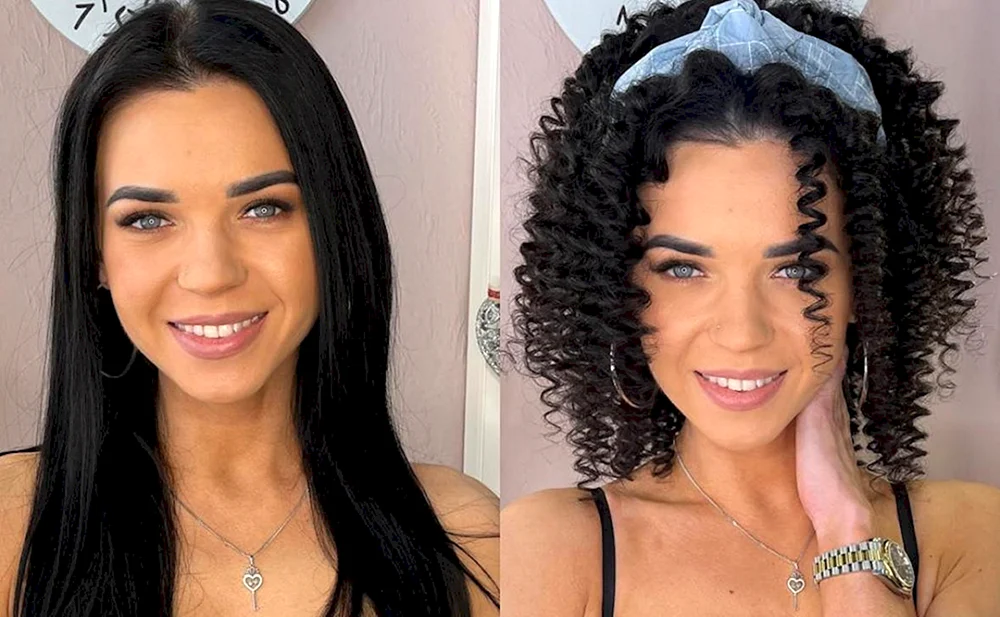 Afro-Lockenverlängerungen für kurzes Haar