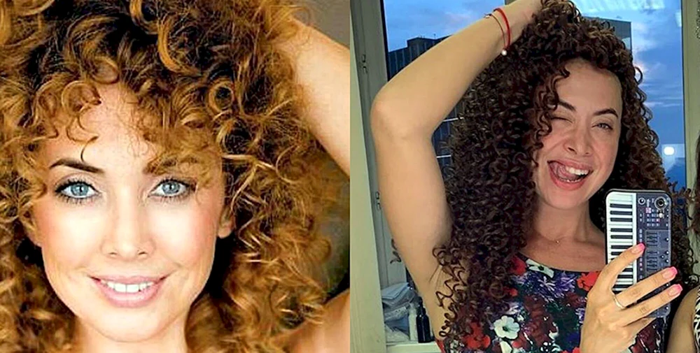 Afro-Locken Natalia Friske