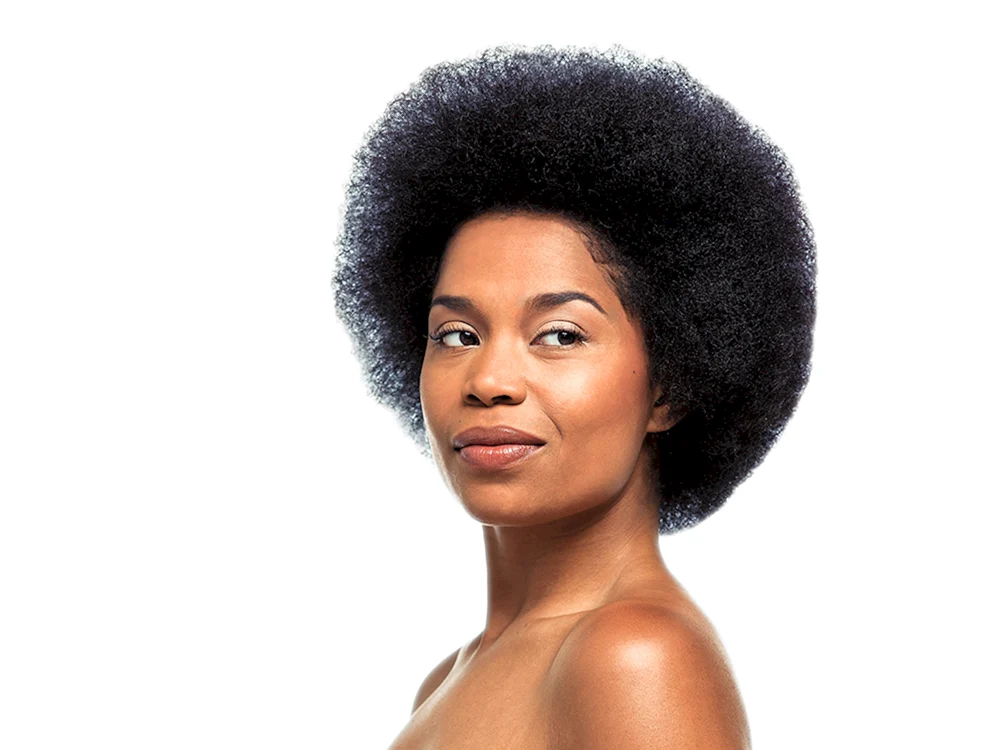 Afro-Frisur für Frauen