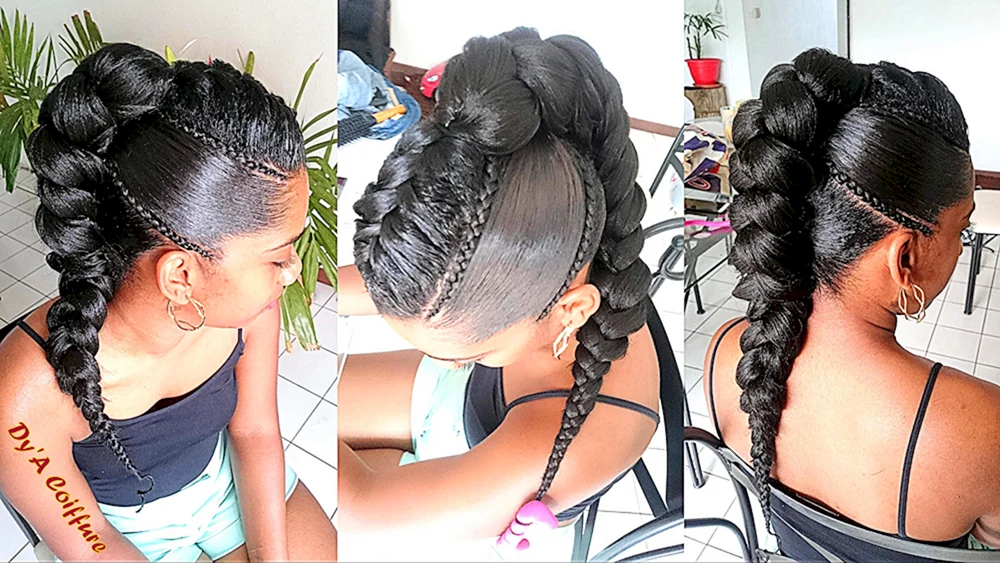 Afrotail 5 Zöpfe