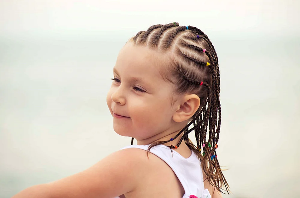 Afro Zöpfe für kurze Haare für Mädchen