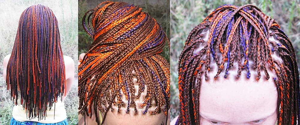 Afrikanische senegalesische Zöpfe