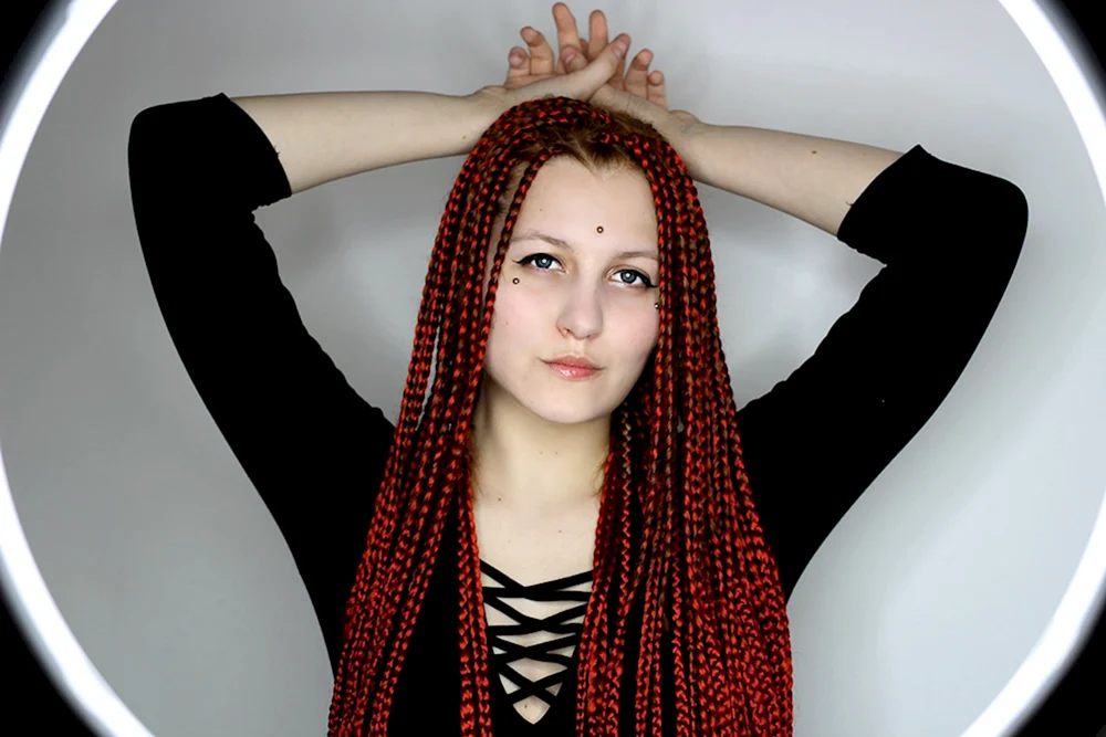 Sphinx französische Zöpfe Afrozöpfe
