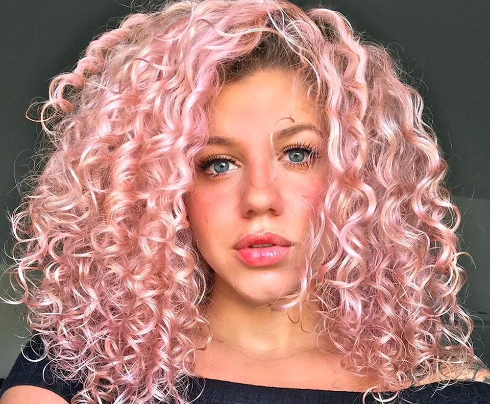 Afro-Locken auf einem Bob Bio-Locke. Afro-Locken auf einem Bob