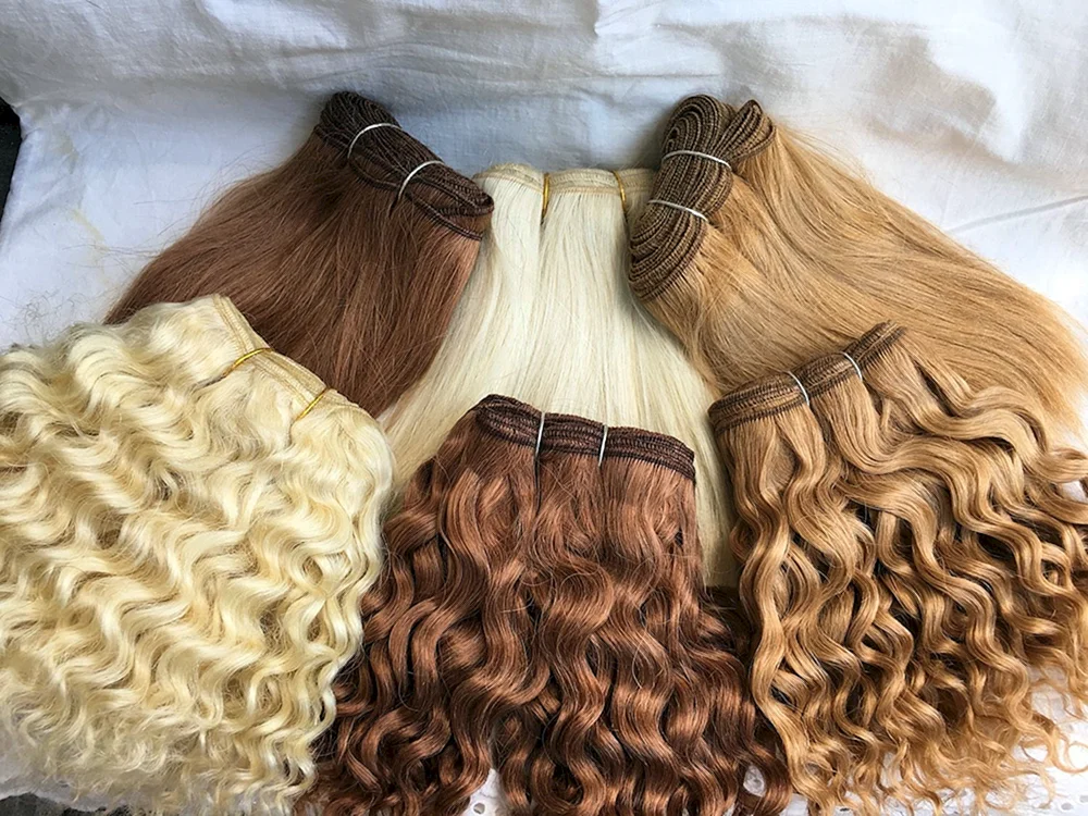 Afro Locken Strähnen
