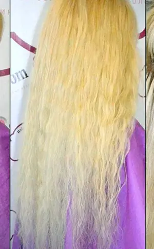 Afro-Extensions mit Canekalon