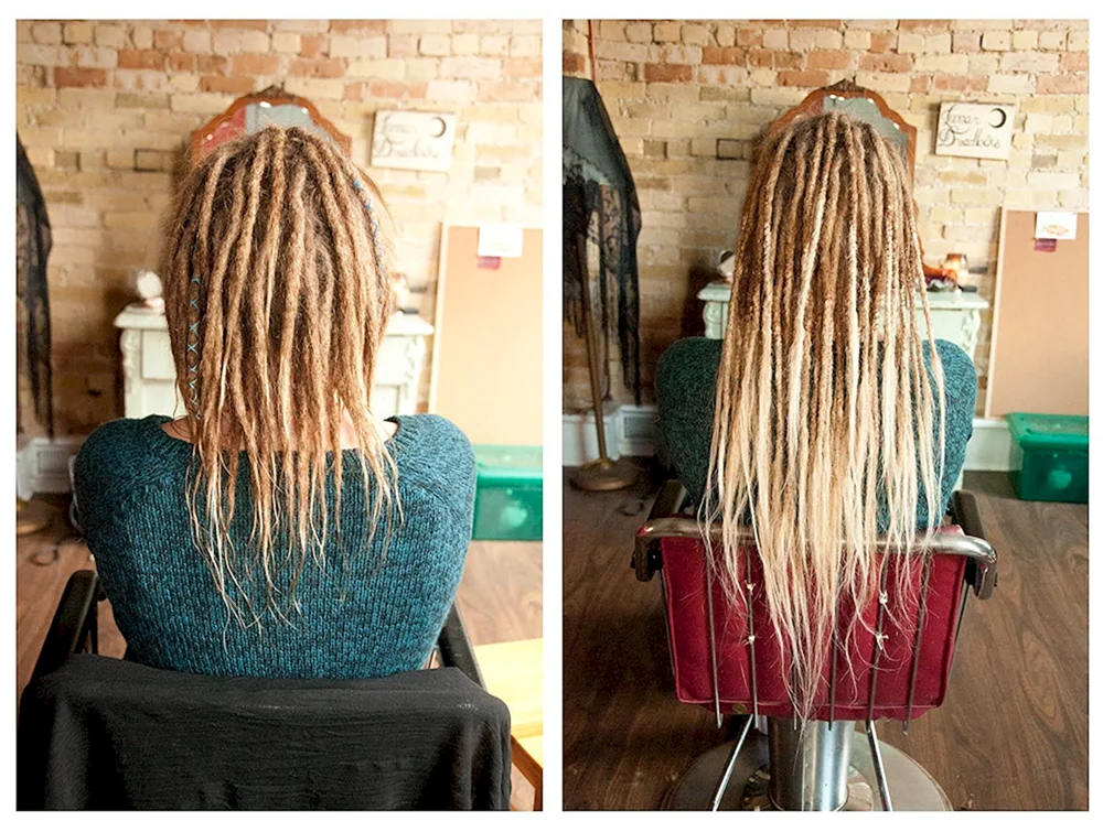Afrohead. Dreadlocks