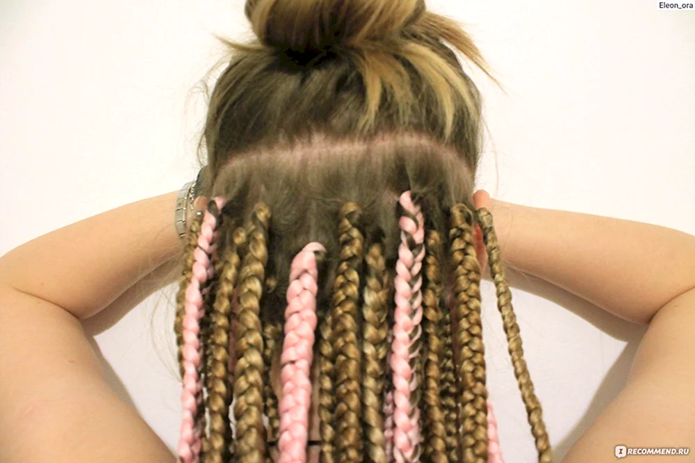 Afro Nacken mit Canekalon