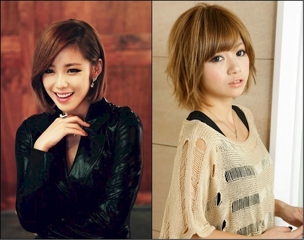 Pixie Haarschnitt. Bob Haarschnitt Korea