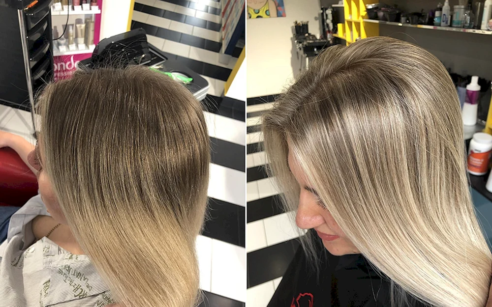 Balayage Shatush Bare Light