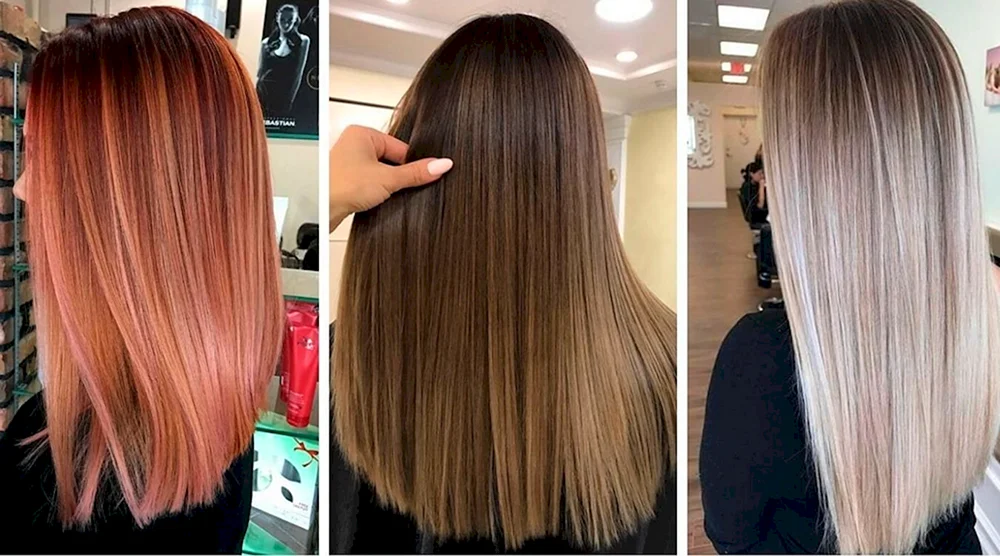 Perlblond Balayage