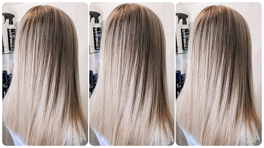 Weizenblond Shatush
