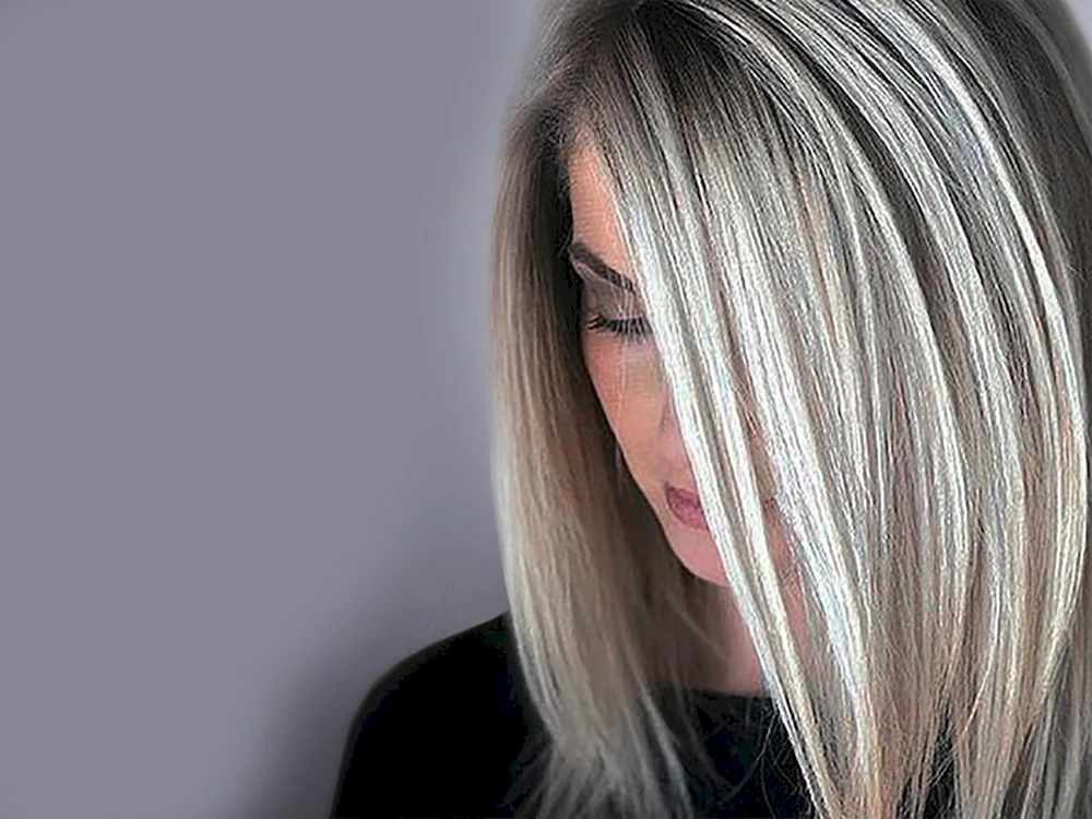 Lipa Graues Haar färben