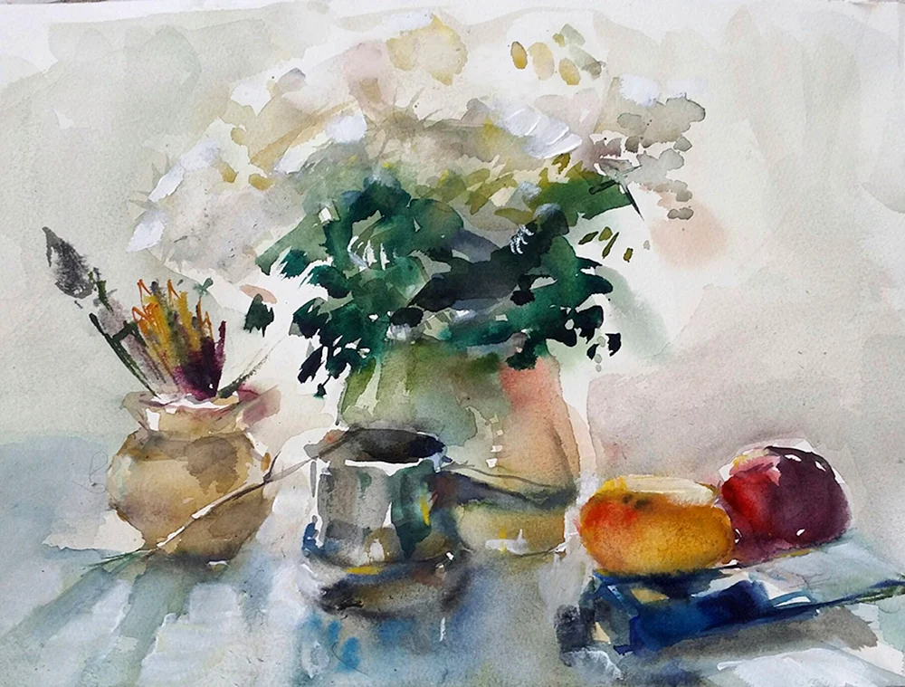 Maria Mishkareva Aquarellieren Künstler