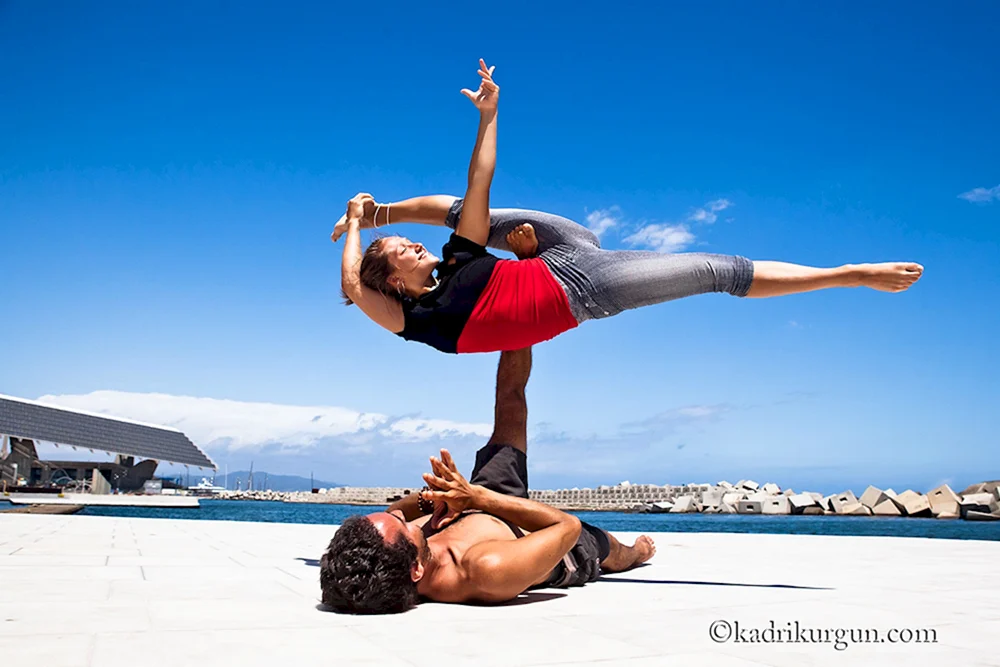 AcroYoga für Anfänger für 2 Personen