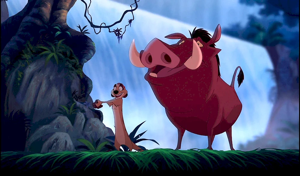 Timon und Pumbaa