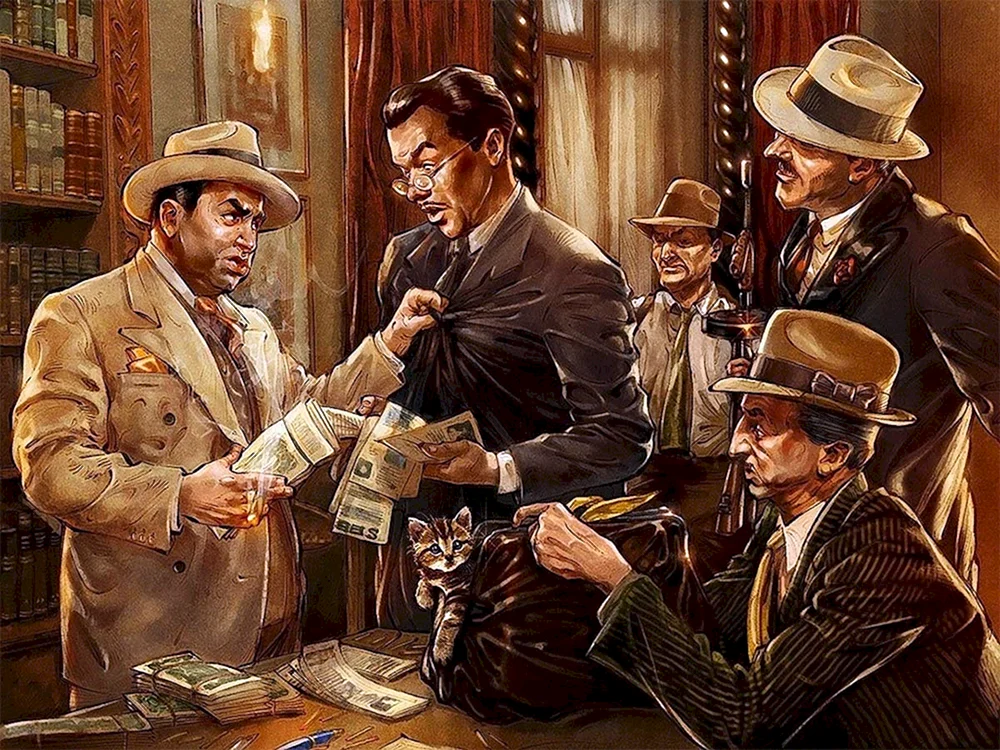 Al Capone der Gangster