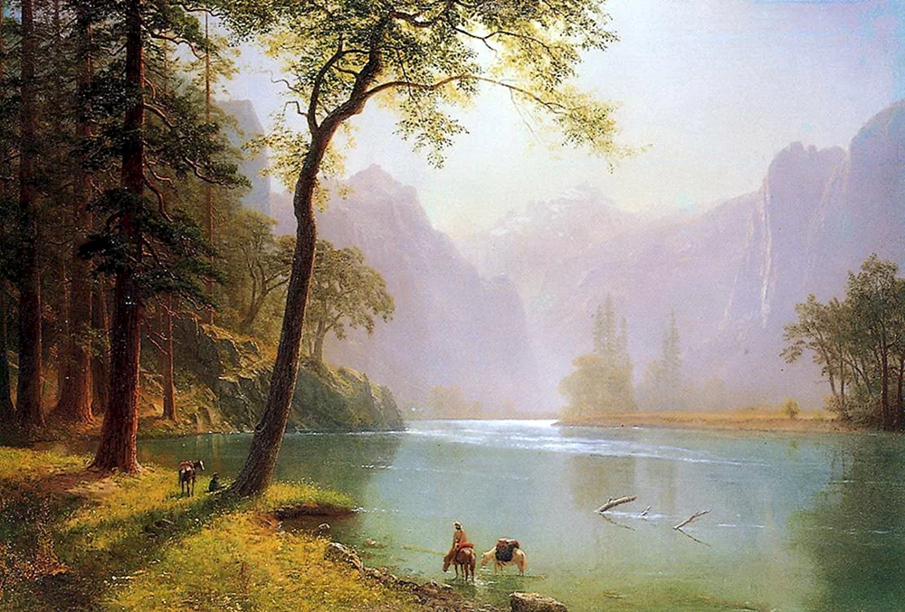 Albert Bierstadt Fluss