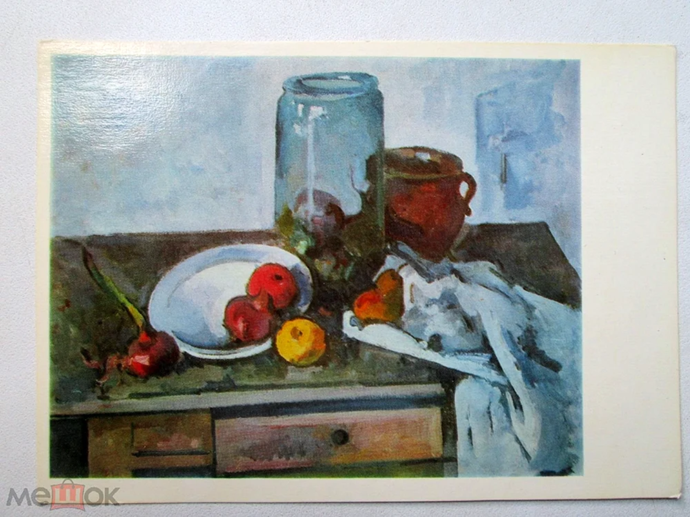 Alexander Kuprin Stilleben mit Zucchini und Korb Kuprin Stillleben mit Kaffeekanne und blauem Tablett 1914