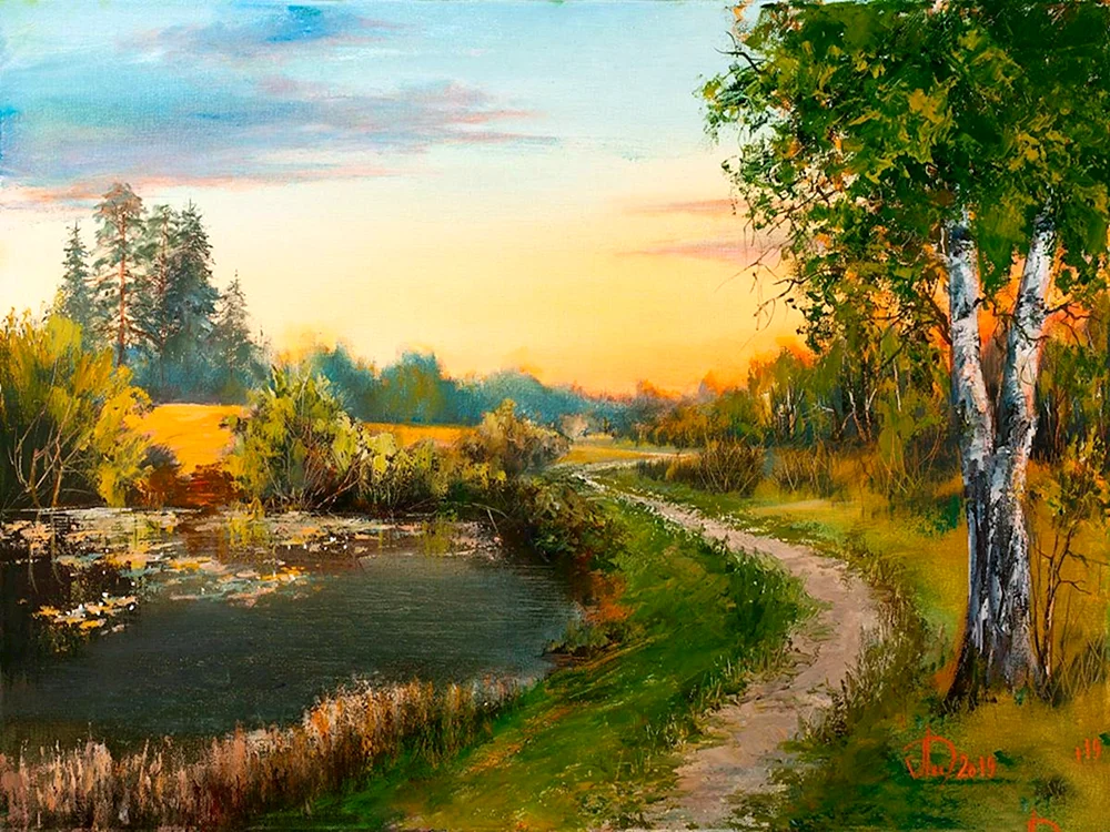 Alexander Lednev Künstler Sommer