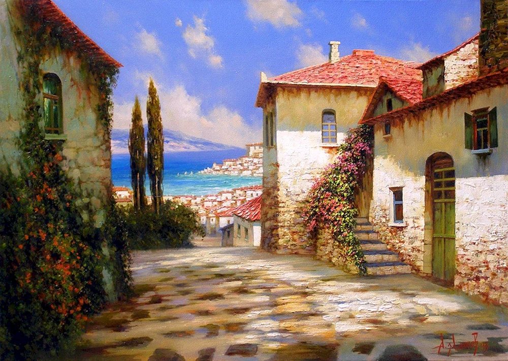 Mediterrane Landschaft Picasso