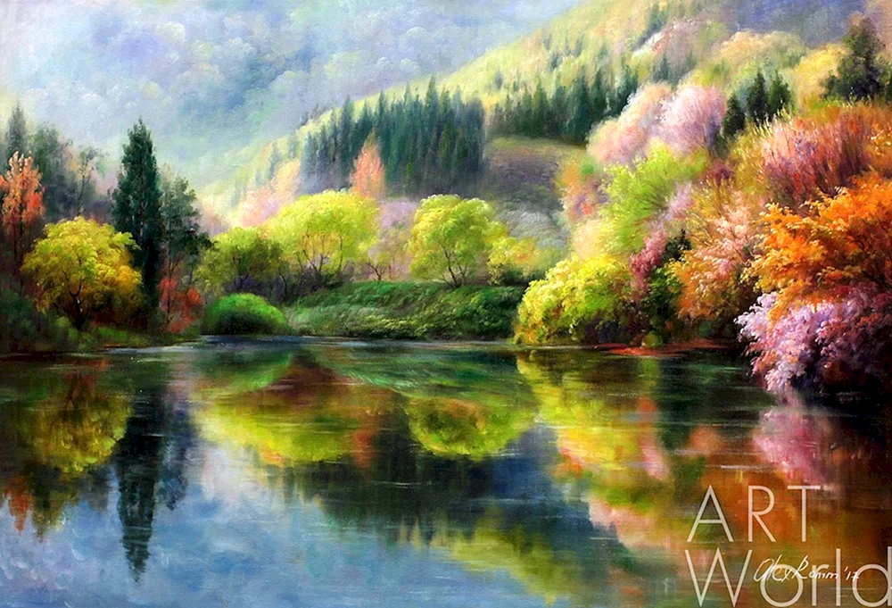 Vladimir Zhdanov Sommer Fluss